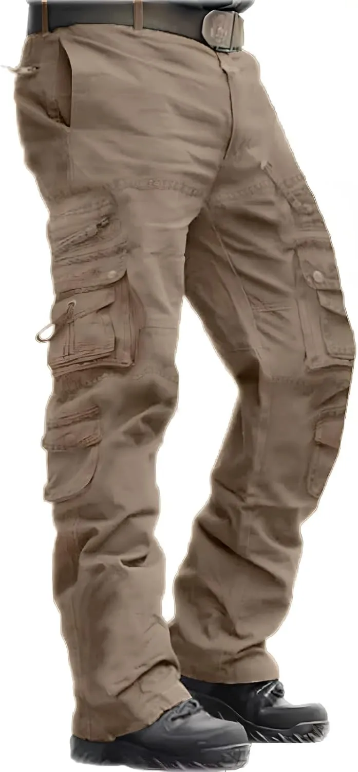 Trousers Summer 2025 Lightweight Stretch Travel Outdoor Mens Cargo Pants