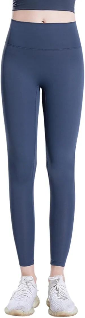 Tummy Control Leggings for Women, High Waist Yoga Pants Casual Gym Stretchy Pants Workout Shapewear for Women