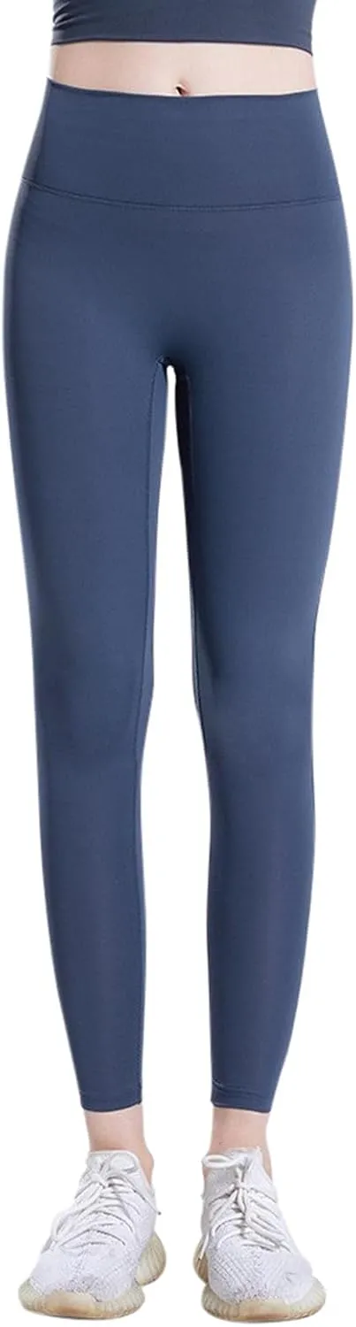 Tummy Control Leggings for Women, High Waist Yoga Pants Casual Gym Stretchy Pants Workout Shapewear for Women
