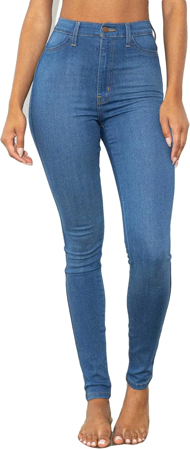 Vibrant Super Stretch High Rise Jeans VP88 MStone 15