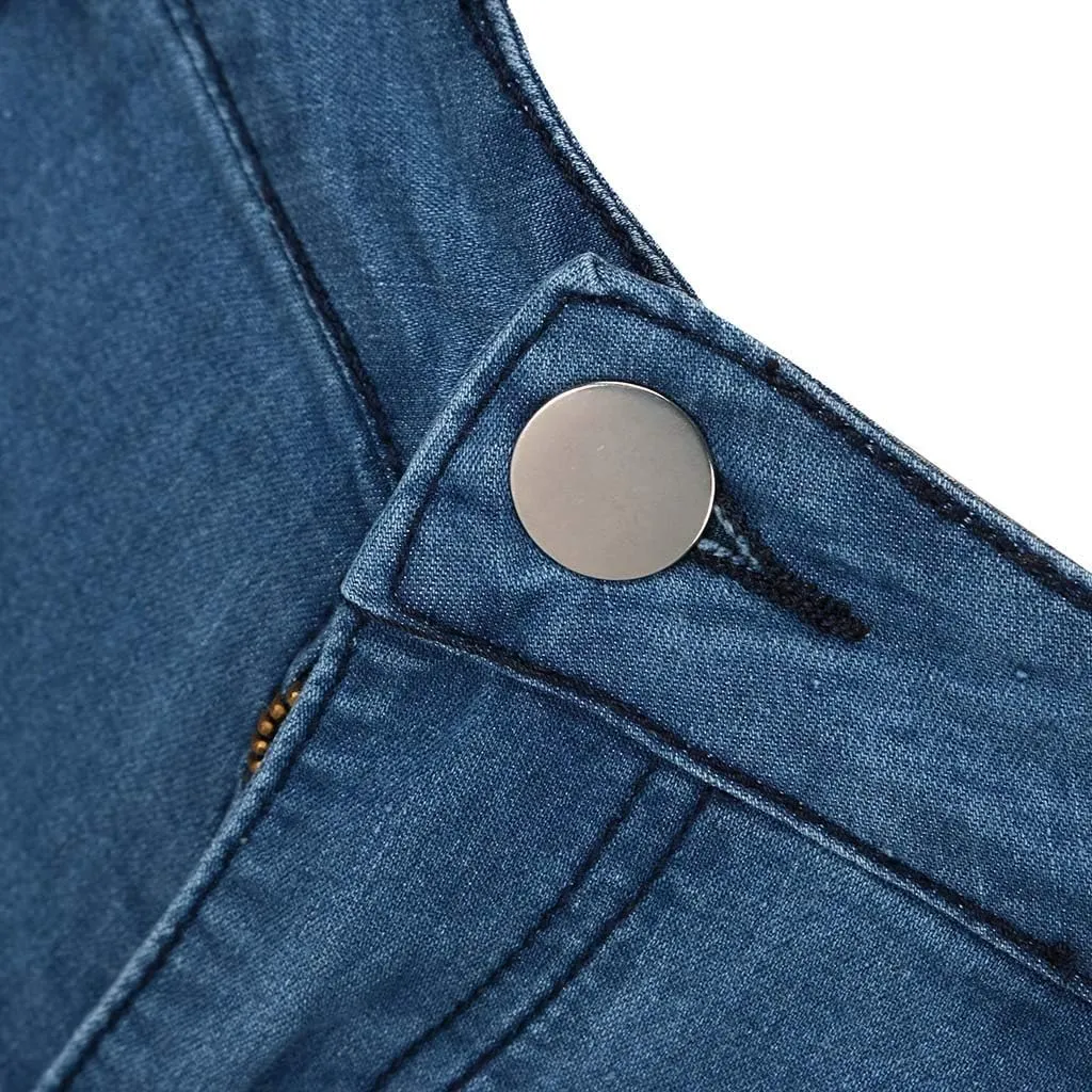Wide Leg Jeans for Women Trendy High Waisted Stretchy Denim Pants Trouser Jeans with Pockets Stretch Denim Pants