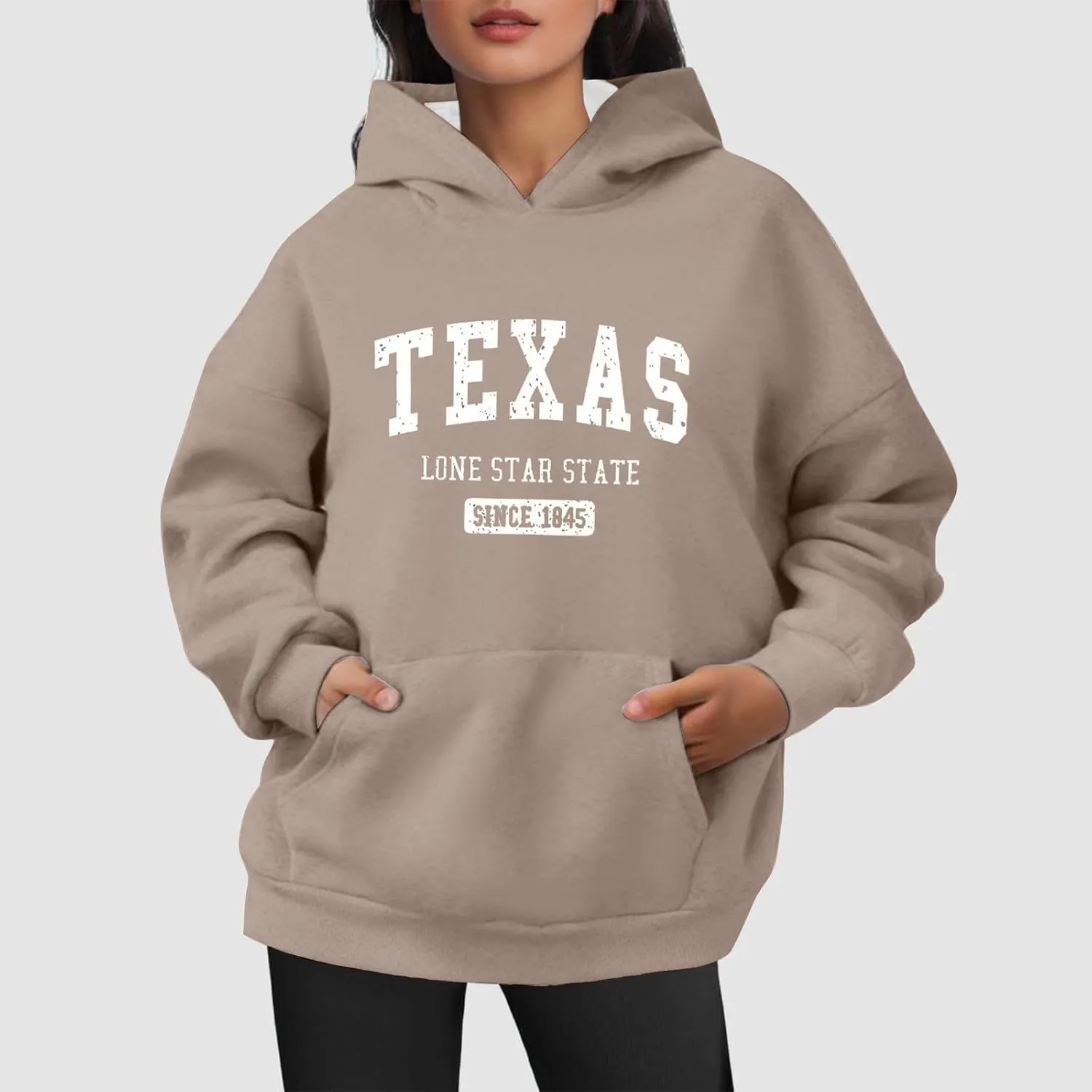 Women Y2K Los Angeles Sweatshirt Hip Hop Letter Print Oversize Hoodie Casual Baggy Harajuku Gothic Pullover Hoodie