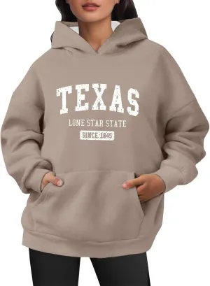 Women Y2K Los Angeles Sweatshirt Hip Hop Letter Print Oversize Hoodie Casual Baggy Harajuku Gothic Pullover Hoodie