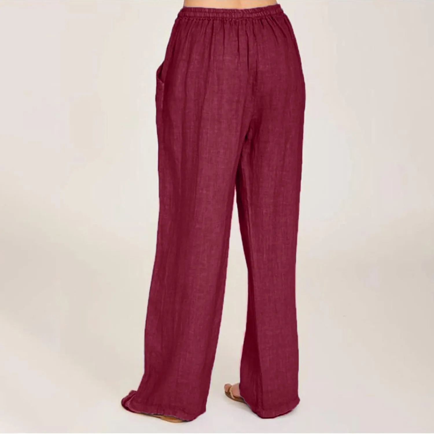 Womens Cargo Sweatpants Winter Velour Yoga Capris with Pockets High Waisted Flare Leggings