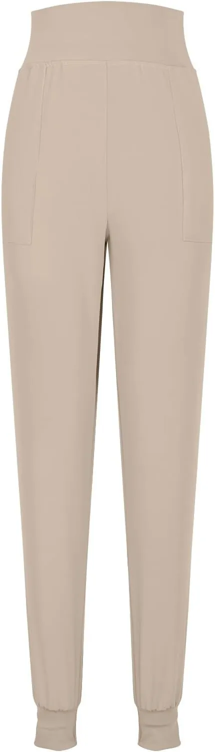 Women's Jogger Sweatpants Tummy Control Athletic Pants High Waisted Yoga Pants Lightweight Workout Pants Travel Pants