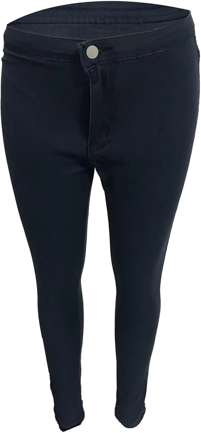 Women's Skinny Jeans Stretchy High Waisted Tummy Control Leggings Butt Lifting Denim Pants Slim Fit Casual Jean