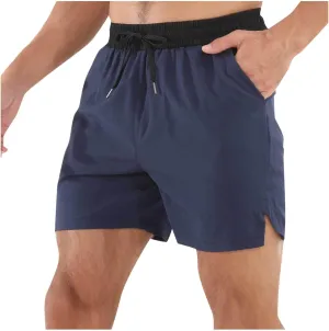 Xiaojmake Mens Gym Shorts Quick Dry Quick Dry 5" Workout Shorts Lightweight Sports Running Basketball Shorts Swim Trunks